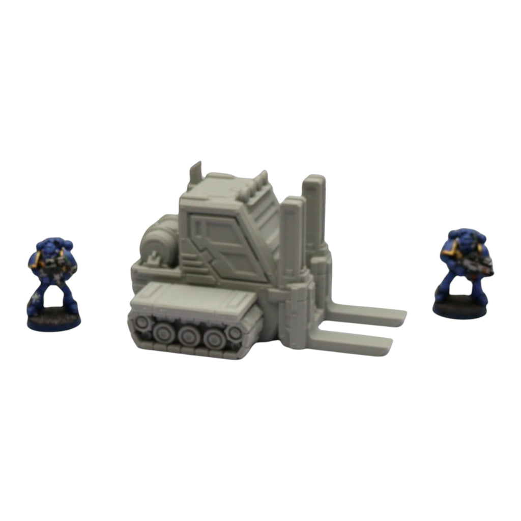 Forklift - 28mm Wargaming Scatter Terrain Scenery Tabletop Grimdark