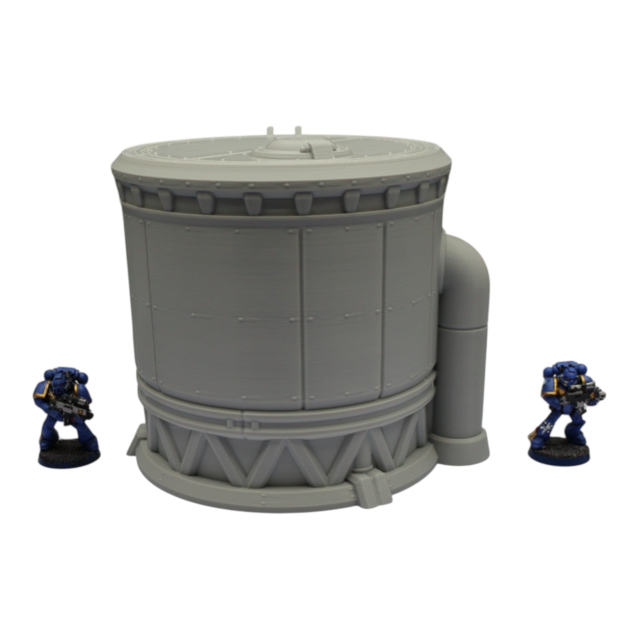 Silo #2 - 28mm Wargaming Scatter Terrain Scenery Tabletop Grimdark