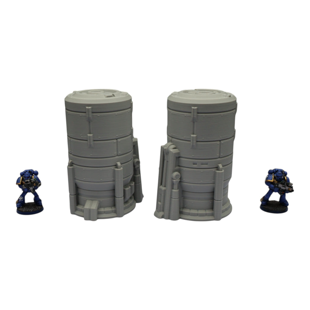 Silo #3 - 28mm Wargaming Scatter Terrain Scenery Tabletop Grimdark