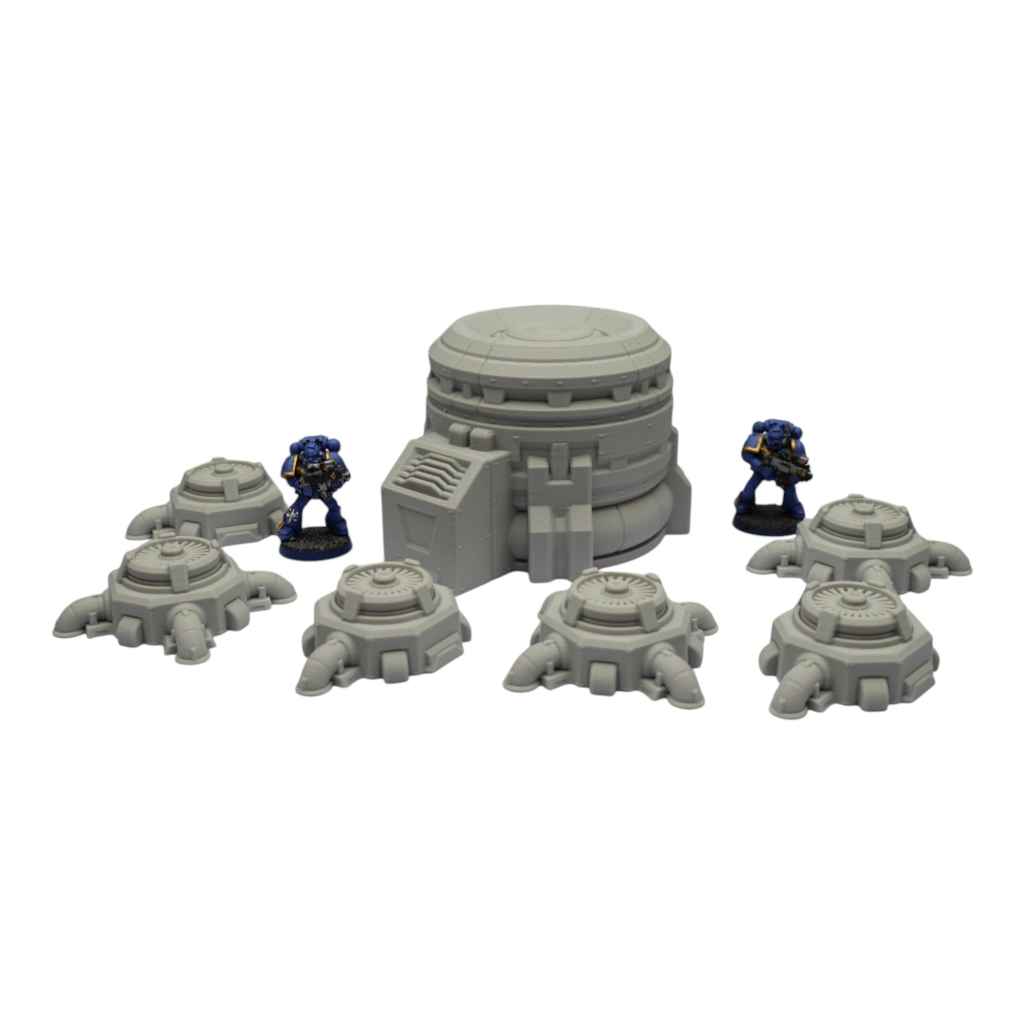 Turbine Fans - 28mm Wargaming Scatter Terrain Scenery Tabletop Grimdark