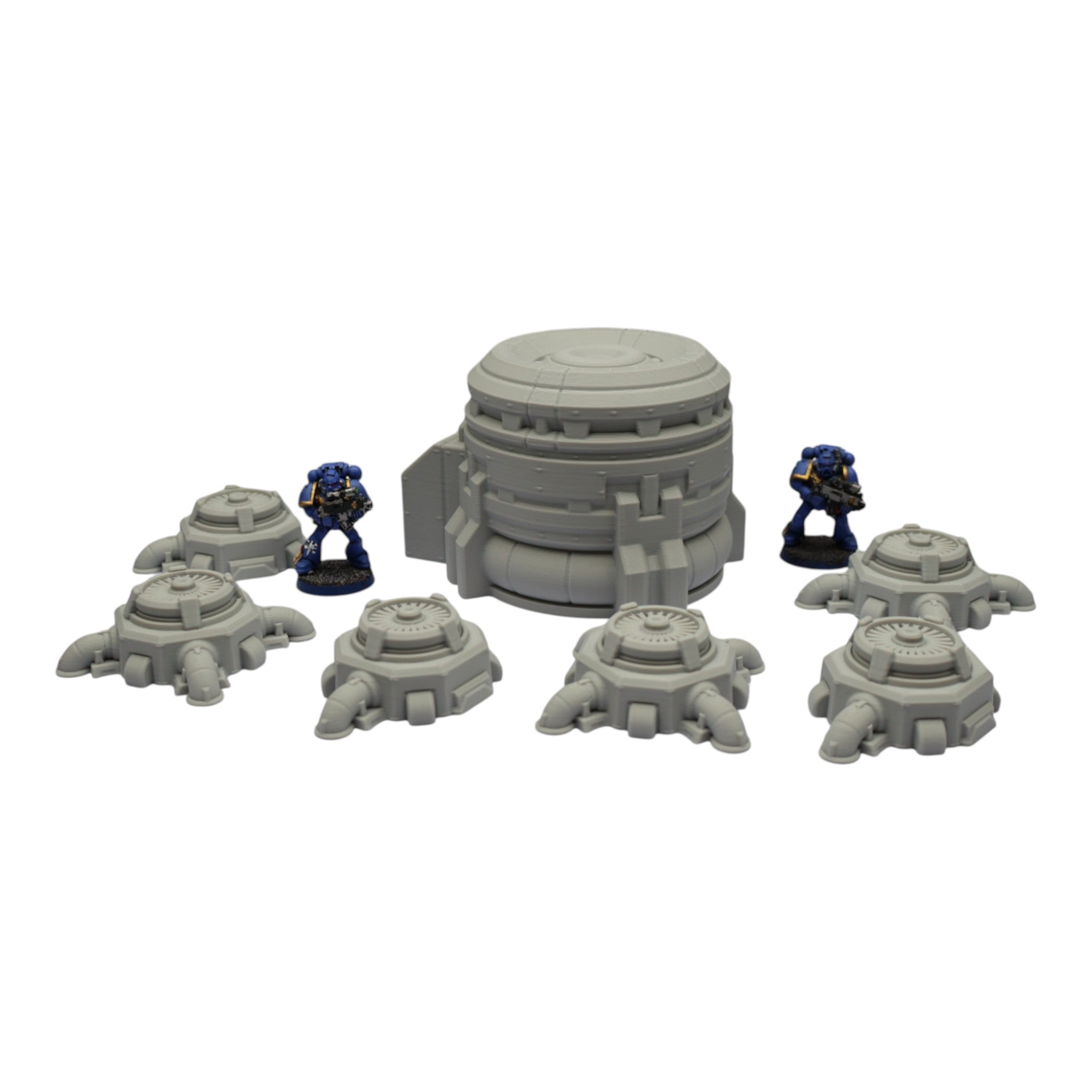 Turbine Fans - 28mm Wargaming Scatter Terrain Scenery Tabletop Grimdark