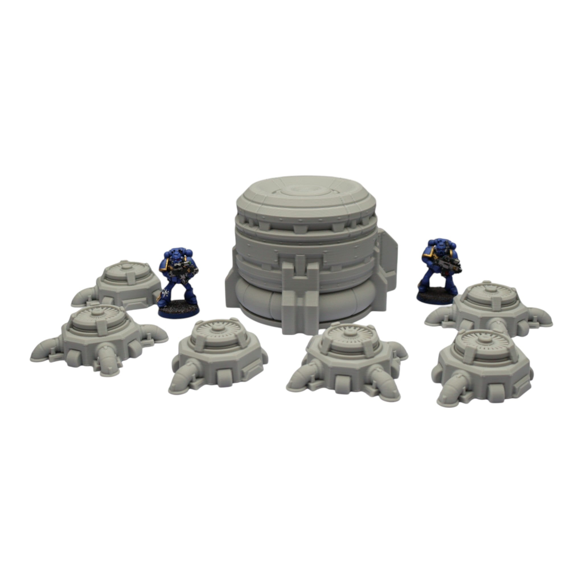 Turbine Fans - 28mm Wargaming Scatter Terrain Scenery Tabletop Grimdark