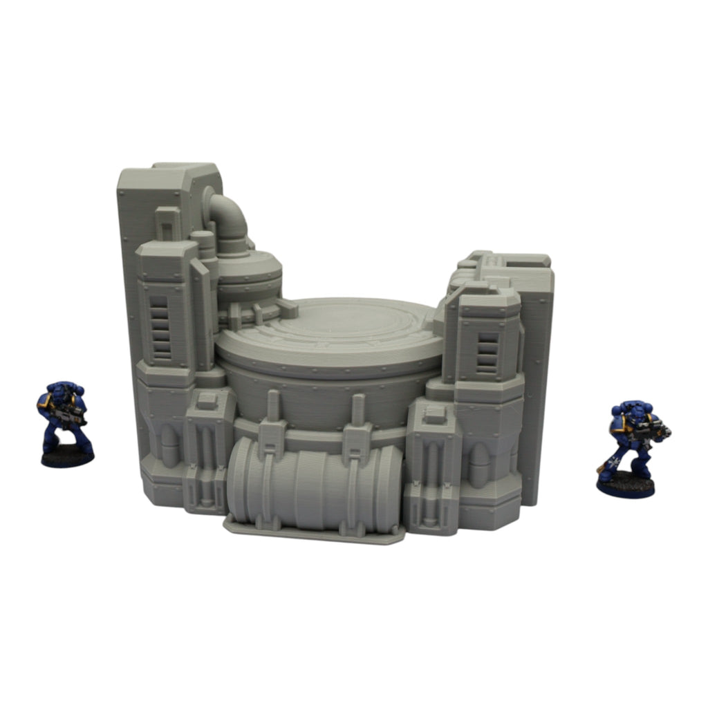 Nuclear Pump #3 - 28mm Wargaming Scatter Terrain Scenery Tabletop Grimdark