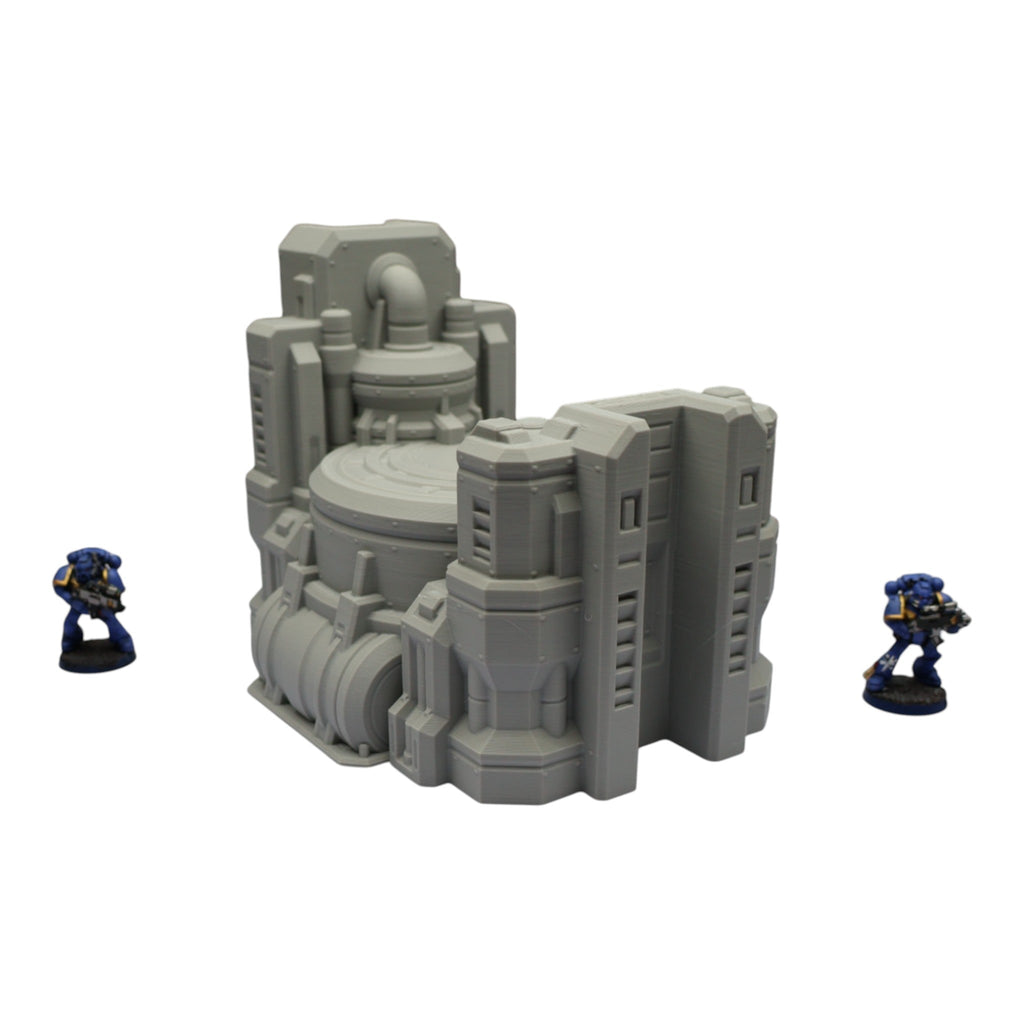 Nuclear Pump #3 - 28mm Wargaming Scatter Terrain Scenery Tabletop Grimdark