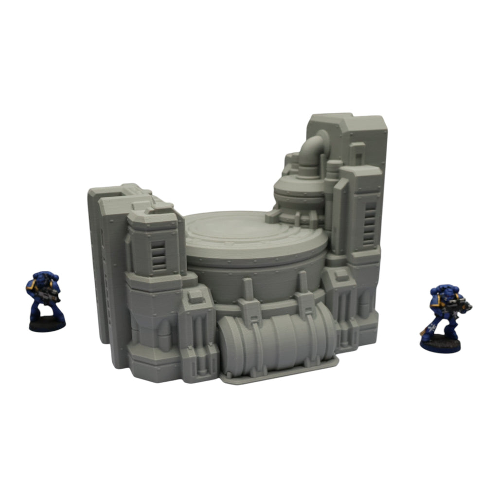 Nuclear Pump #3 - 28mm Wargaming Scatter Terrain Scenery Tabletop Grimdark