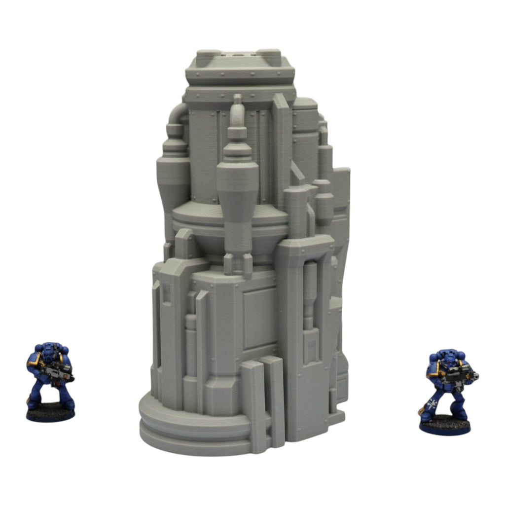 Nuclear Pump #4 - 28mm Wargaming Scatter Terrain Scenery Tabletop Grimdark