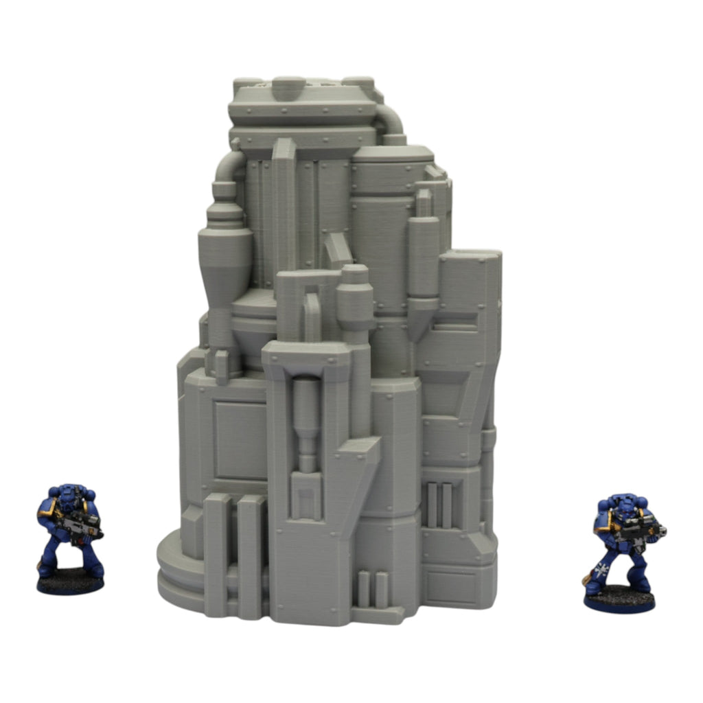 Nuclear Pump #4 - 28mm Wargaming Scatter Terrain Scenery Tabletop Grimdark
