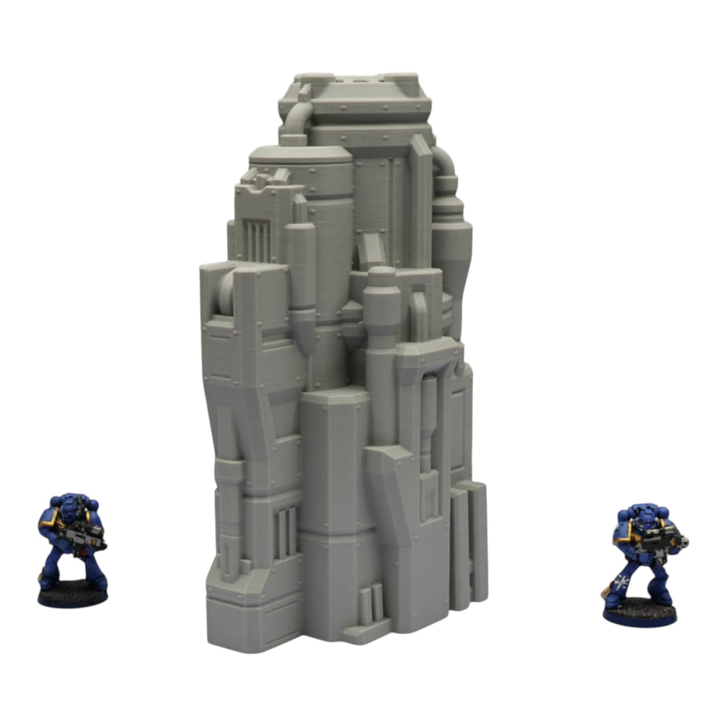 Nuclear Pump #4 - 28mm Wargaming Scatter Terrain Scenery Tabletop Grimdark