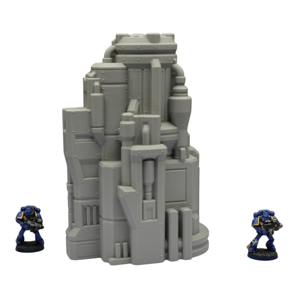 Nuclear Pump #4 - 28mm Wargaming Scatter Terrain Scenery Tabletop Grimdark