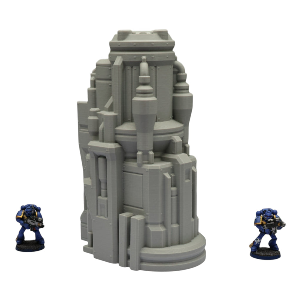 Nuclear Pump #4 - 28mm Wargaming Scatter Terrain Scenery Tabletop Grimdark