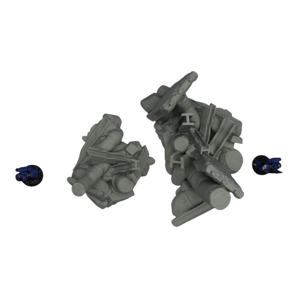 Debris #1 - 28mm Wargaming Scatter Terrain Scenery Tabletop Grimdark