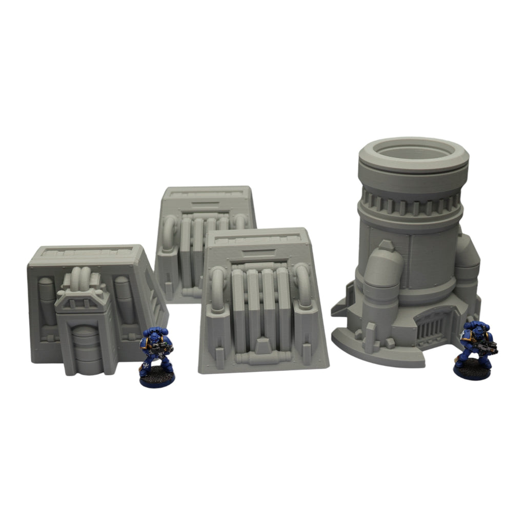 Power Furnace #1 - 28mm Wargaming Scatter Terrain Scenery Tabletop Grimdark