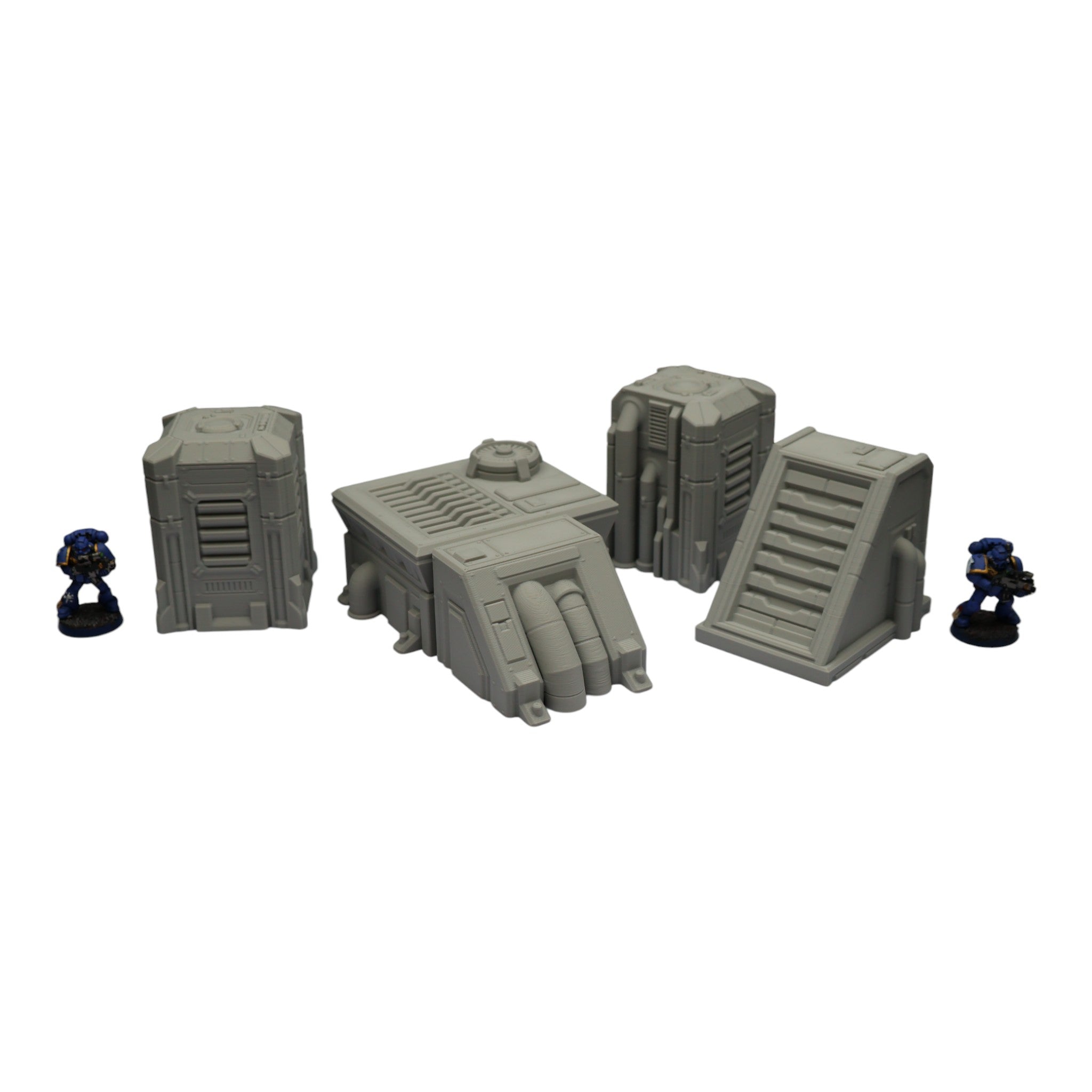 Generators Set #1 - 28mm Wargaming Scatter Terrain Scenery Tabletop Grimdark