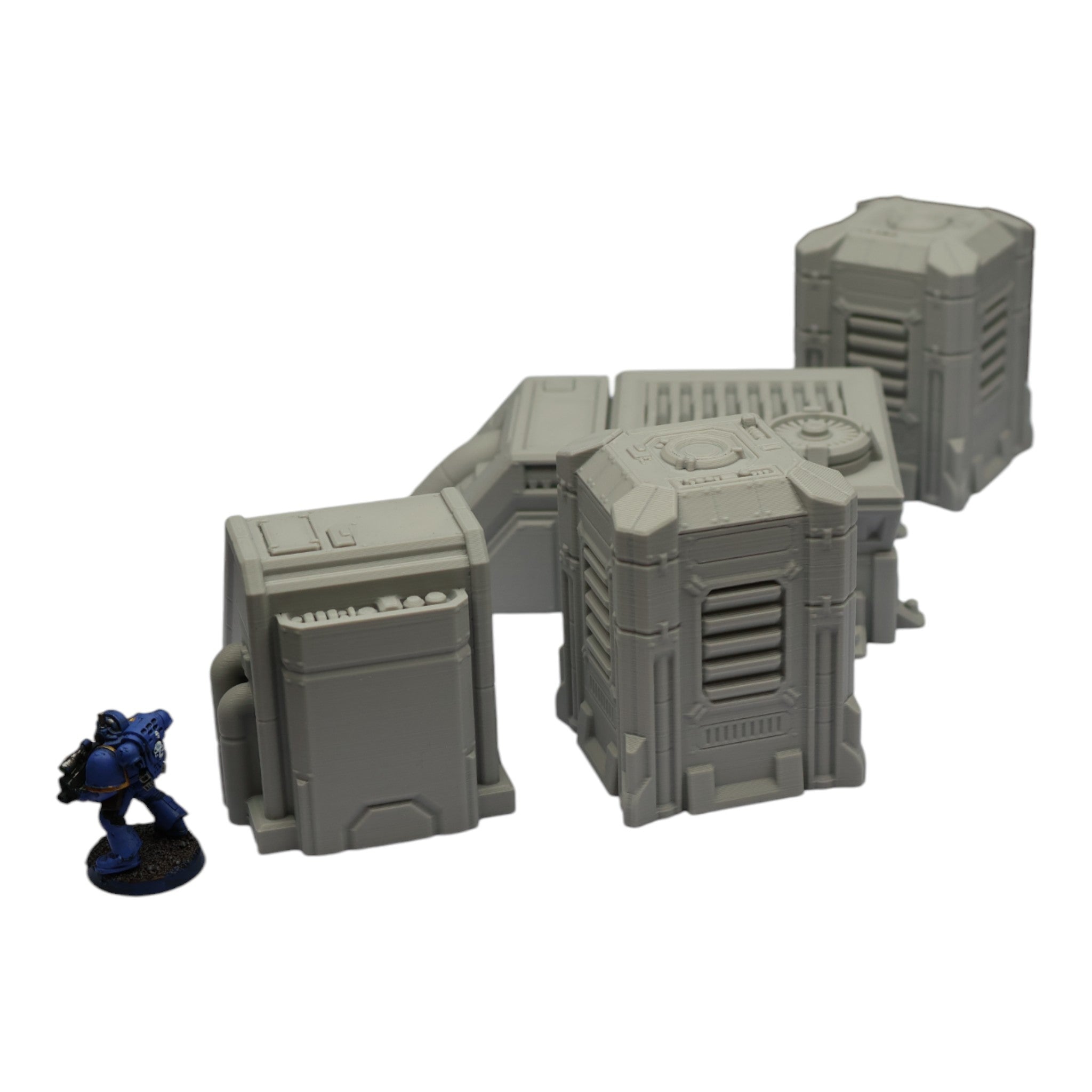 Generators Set #1 - 28mm Wargaming Scatter Terrain Scenery Tabletop Grimdark