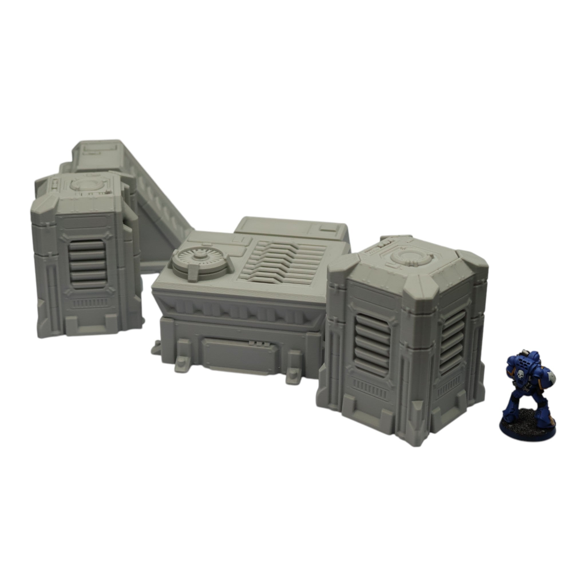 Generators Set #1 - 28mm Wargaming Scatter Terrain Scenery Tabletop Grimdark