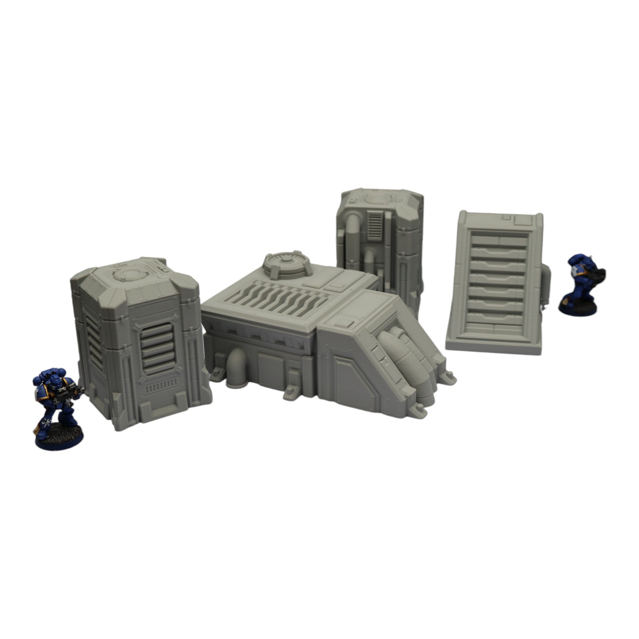 Generators Set #1 - 28mm Wargaming Scatter Terrain Scenery Tabletop Grimdark