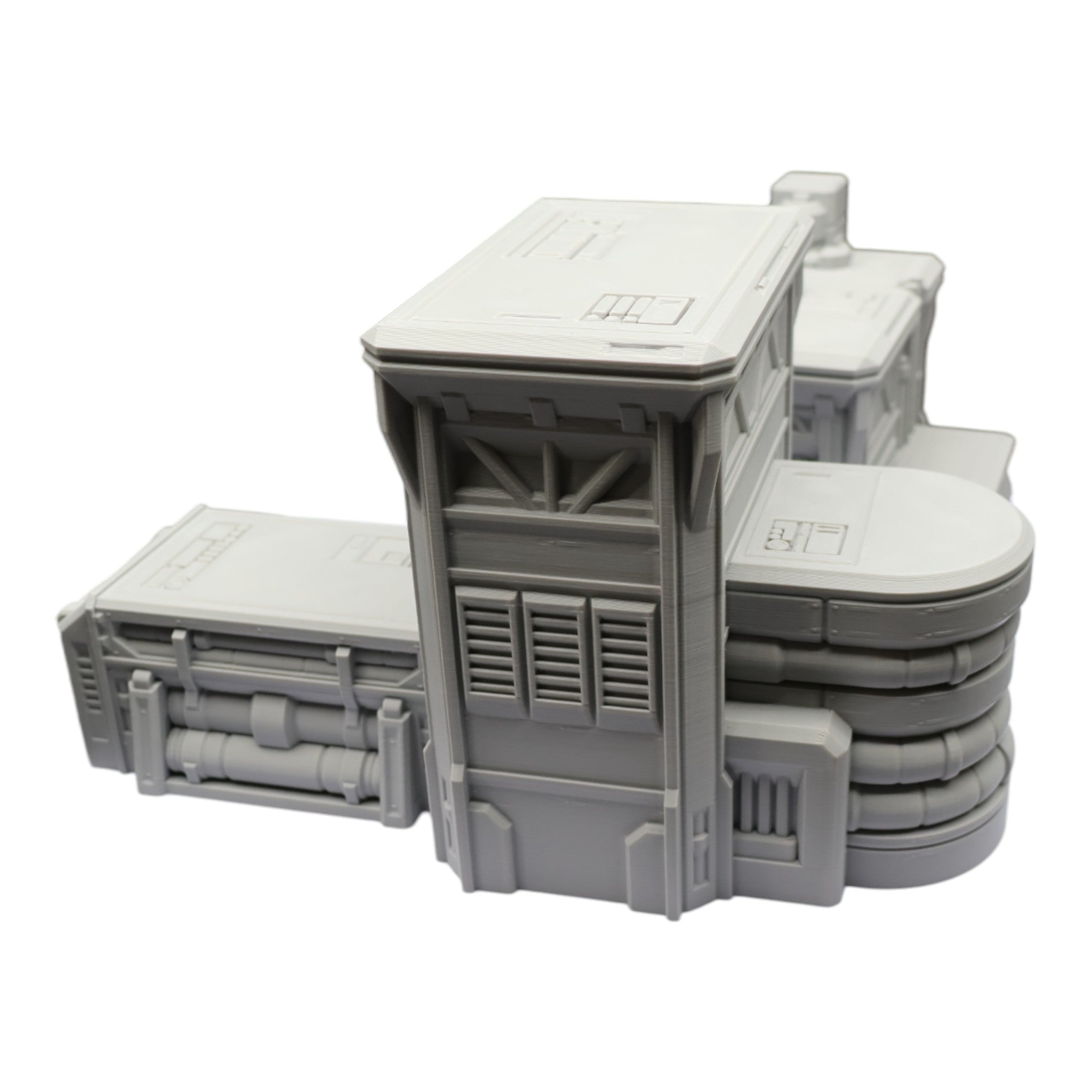 Fuel Station Set - 28mm Wargaming Scatter Terrain Scenery Tabletop Grimdark