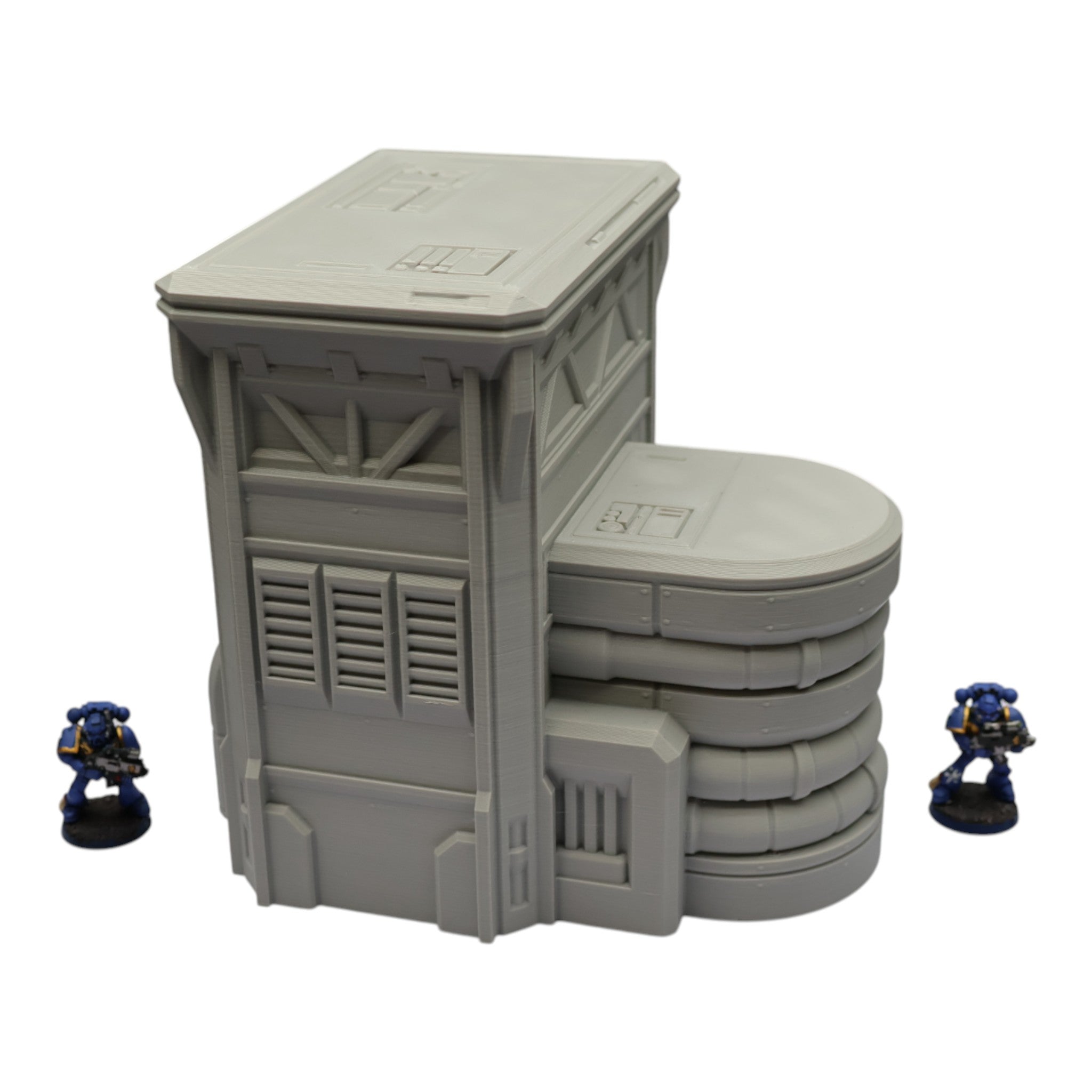Fuel Station #1 - 28mm Wargaming Scatter Terrain Scenery Tabletop Grimdark
