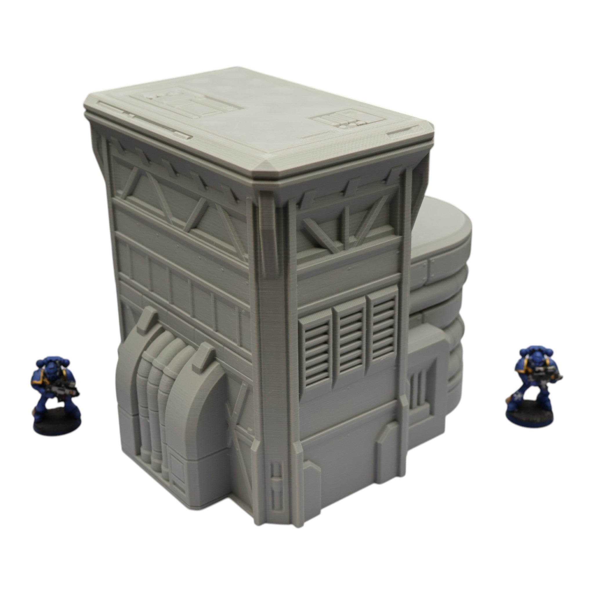 Fuel Station #1 - 28mm Wargaming Scatter Terrain Scenery Tabletop Grimdark
