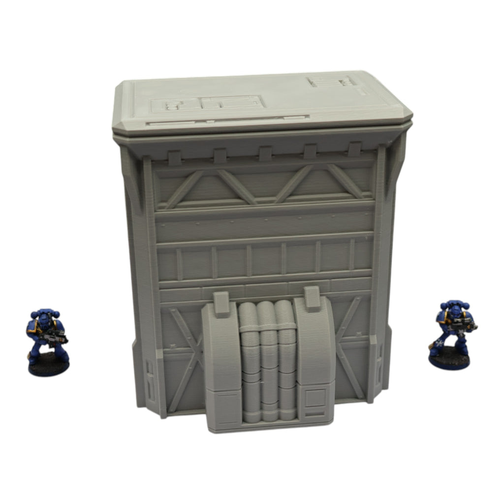 Fuel Station #1 - 28mm Wargaming Scatter Terrain Scenery Tabletop Grimdark