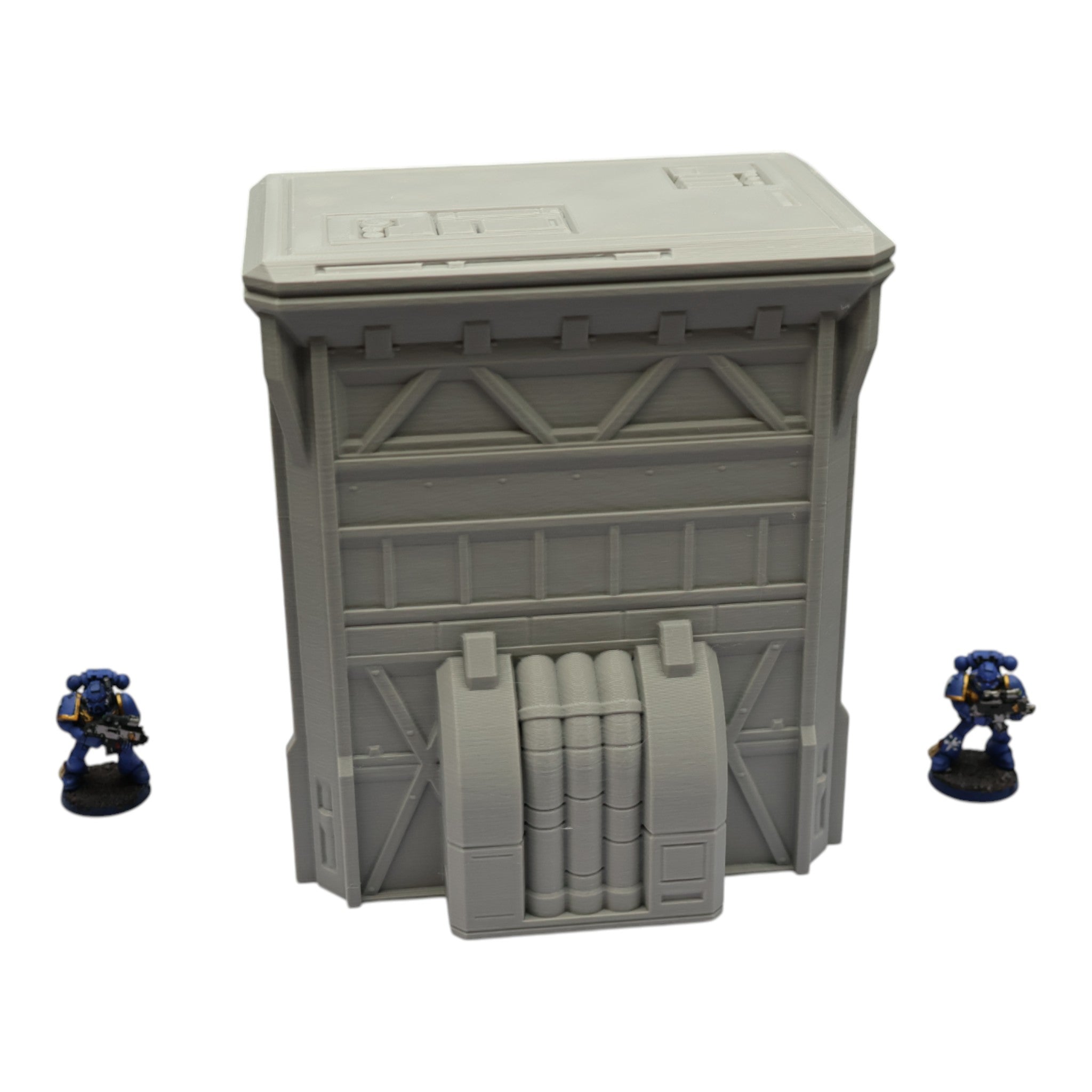 Fuel Station #1 - 28mm Wargaming Scatter Terrain Scenery Tabletop Grimdark