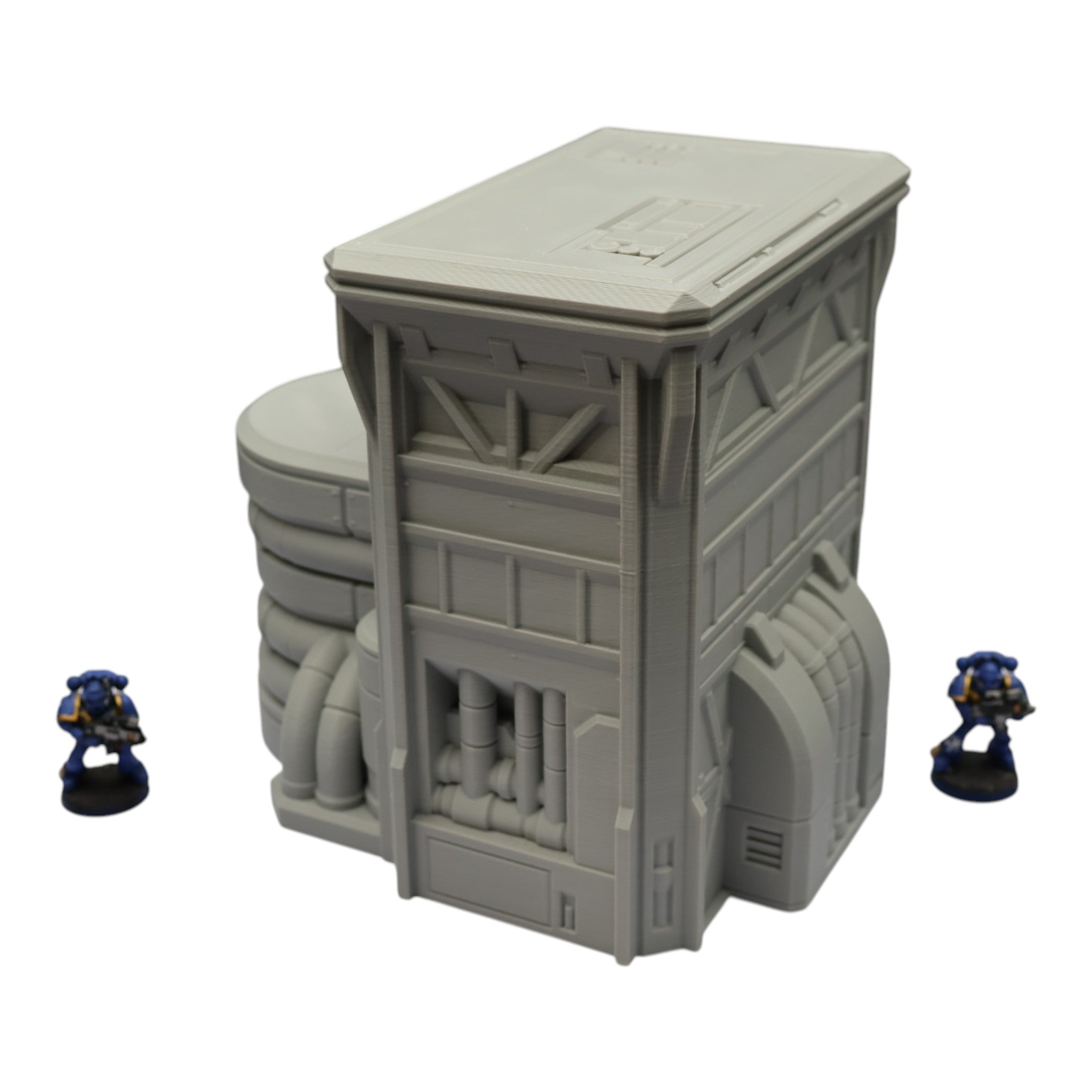 Fuel Station #1 - 28mm Wargaming Scatter Terrain Scenery Tabletop Grimdark