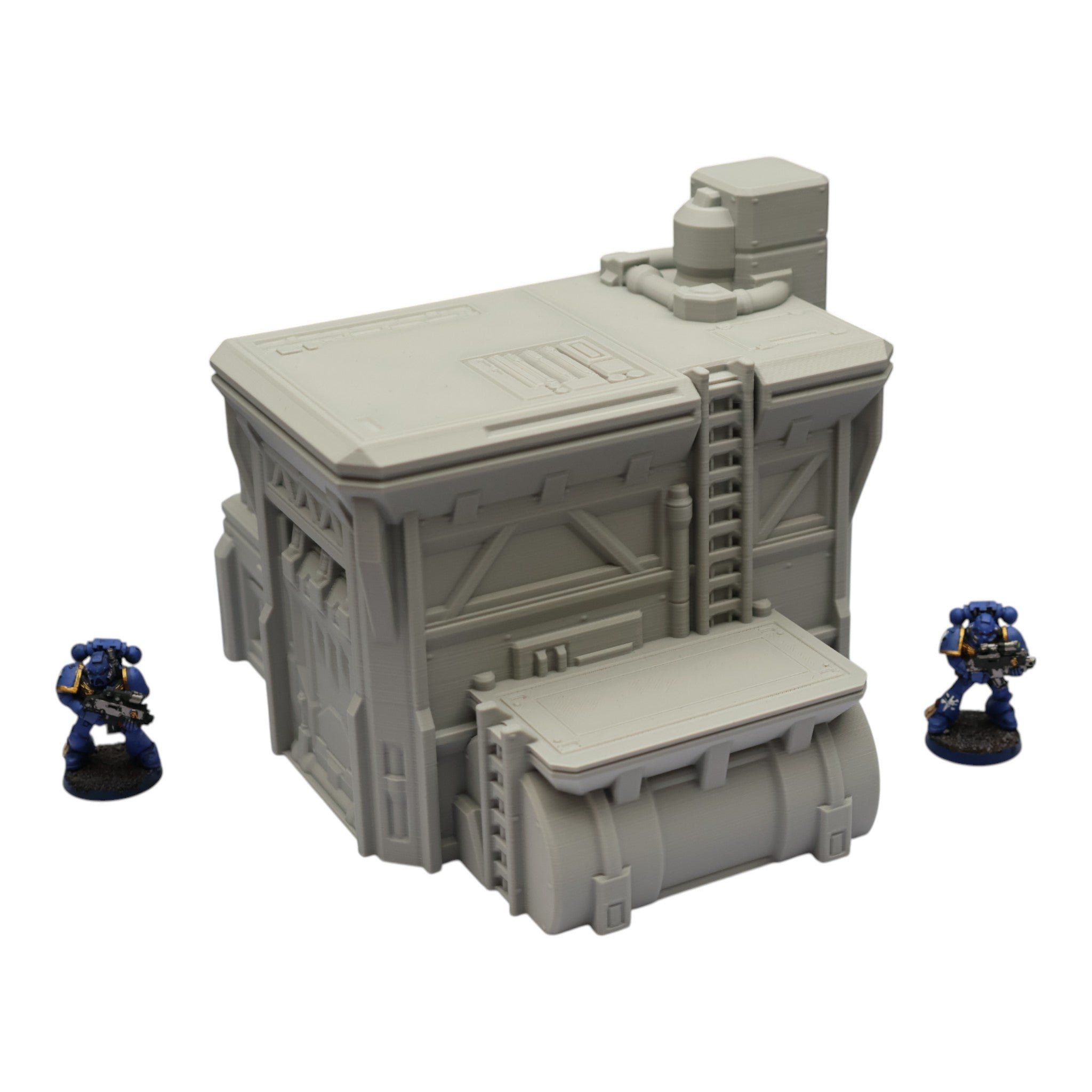 Fuel Station #2 - 28mm Wargaming Scatter Terrain Scenery Tabletop Grimdark