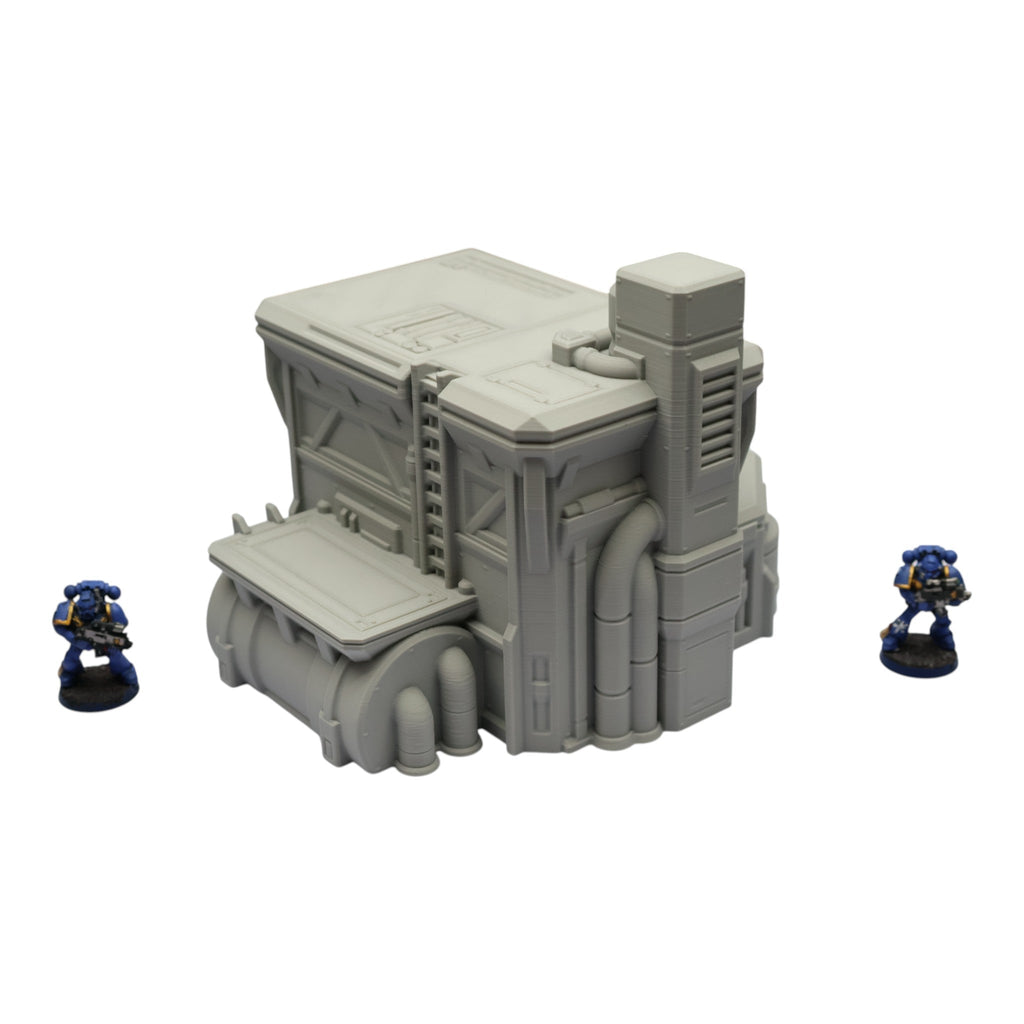 Fuel Station #2 - 28mm Wargaming Scatter Terrain Scenery Tabletop Grimdark
