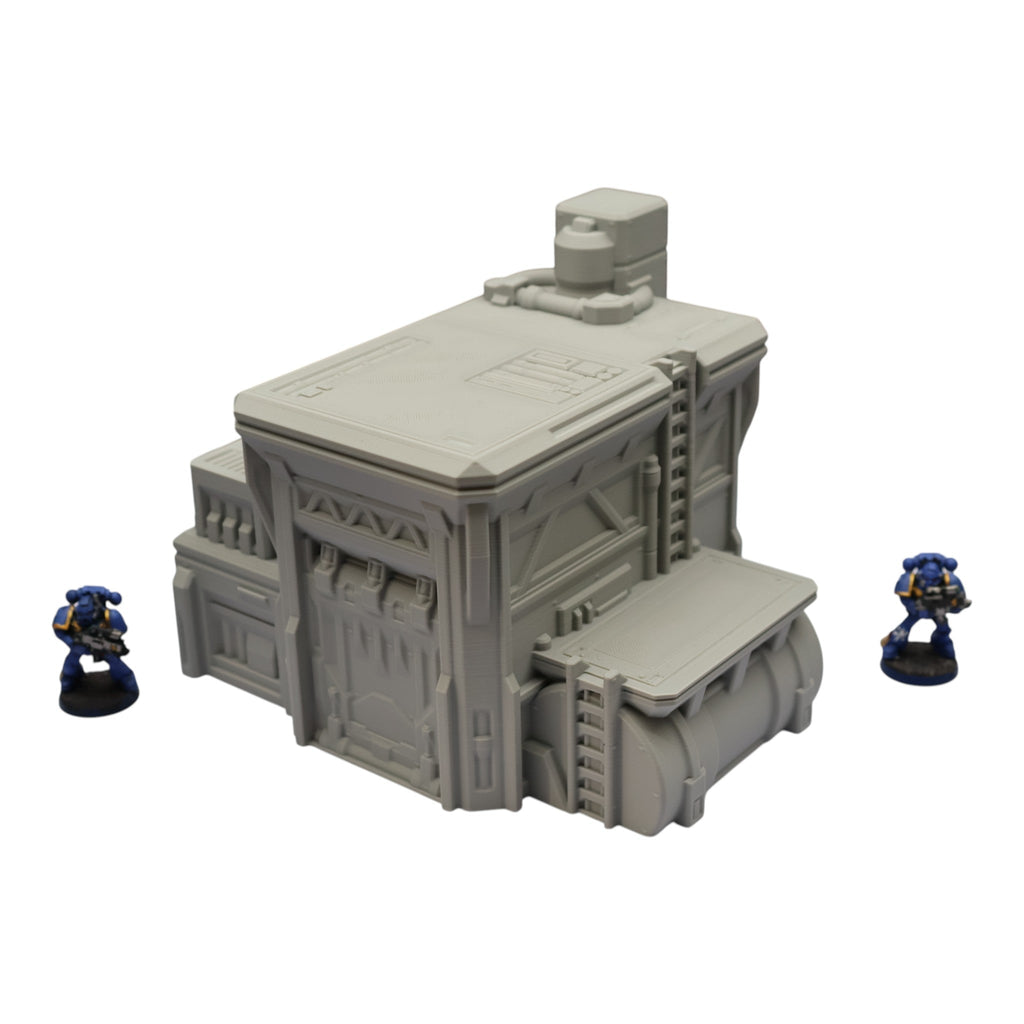 Fuel Station #2 - 28mm Wargaming Scatter Terrain Scenery Tabletop Grimdark