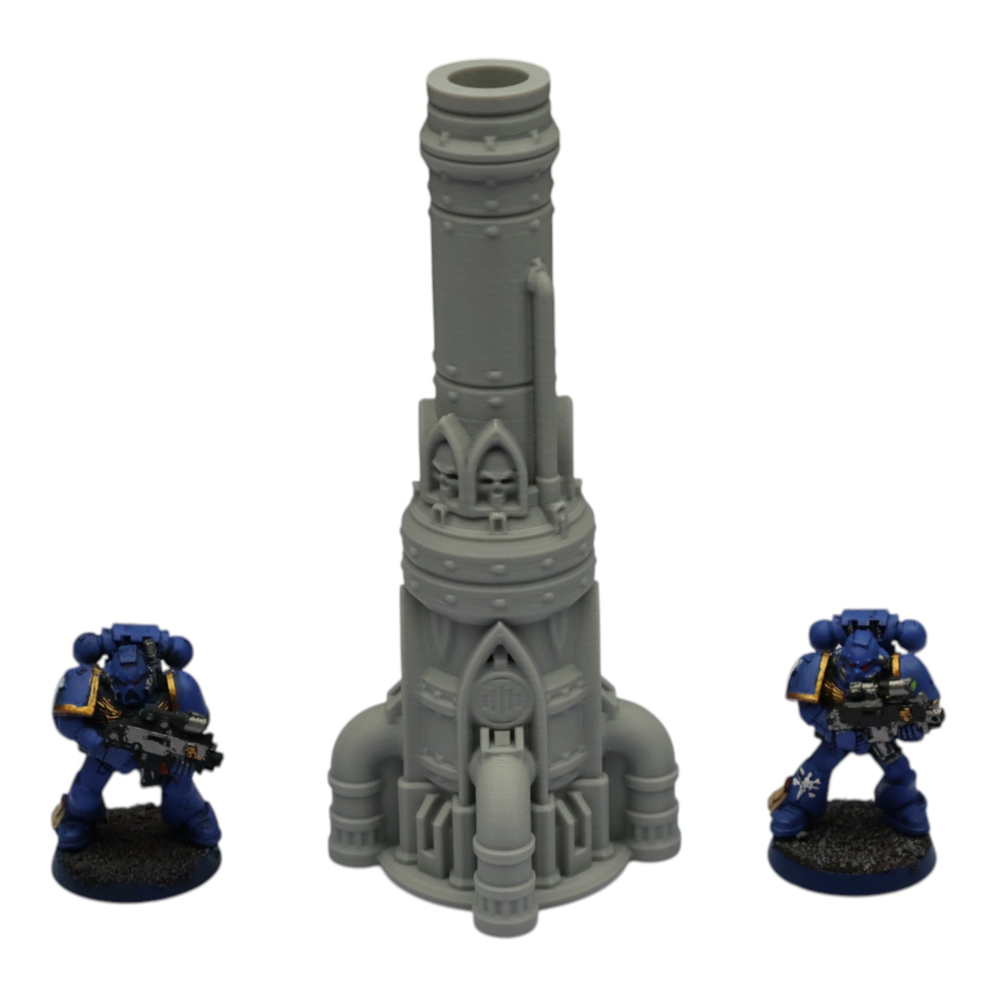 Single Smokestack - 28mm Wargaming Scatter Terrain Scenery Tabletop Grimdark