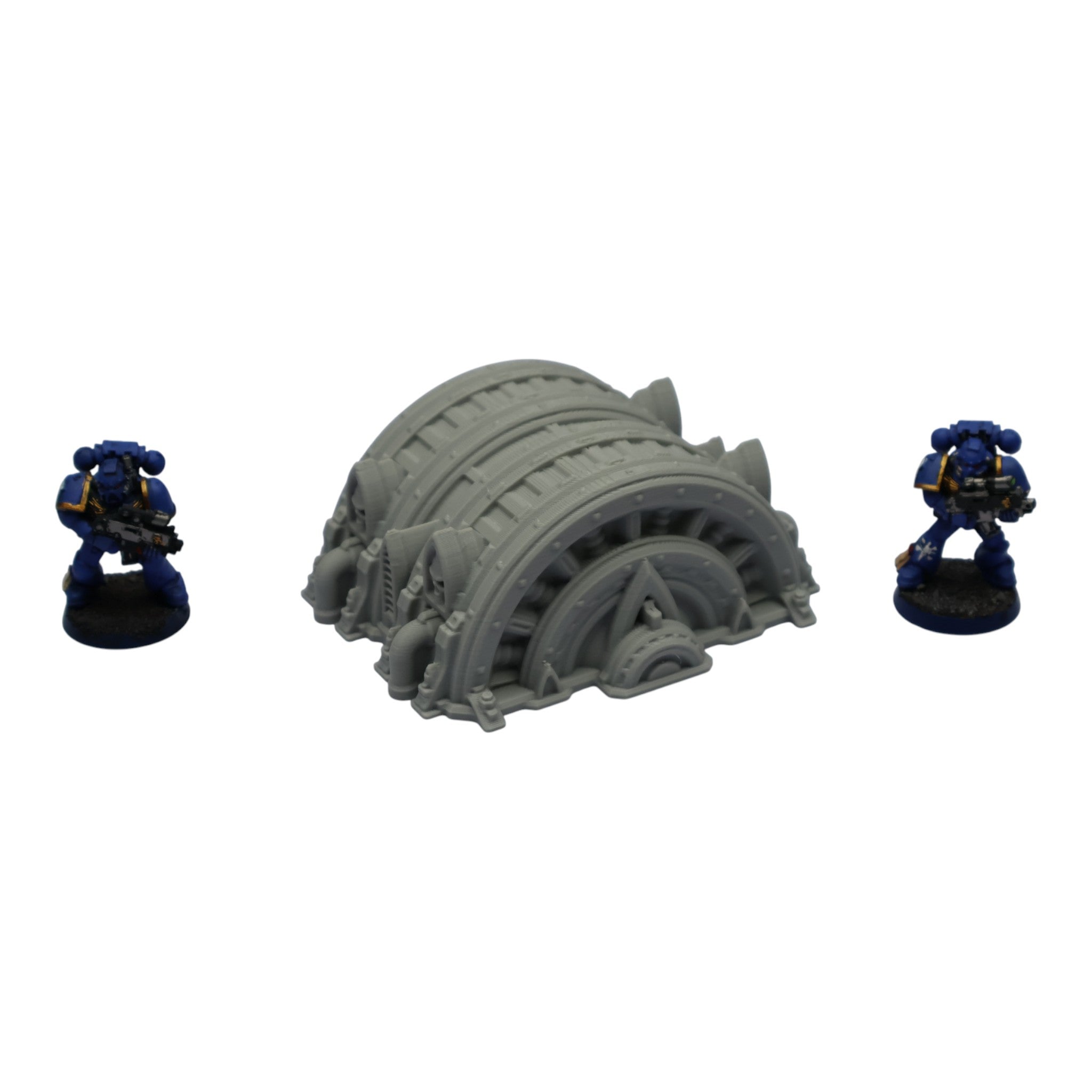 Dual Turbine - 28mm Wargaming Scatter Terrain Scenery Tabletop Grimdark