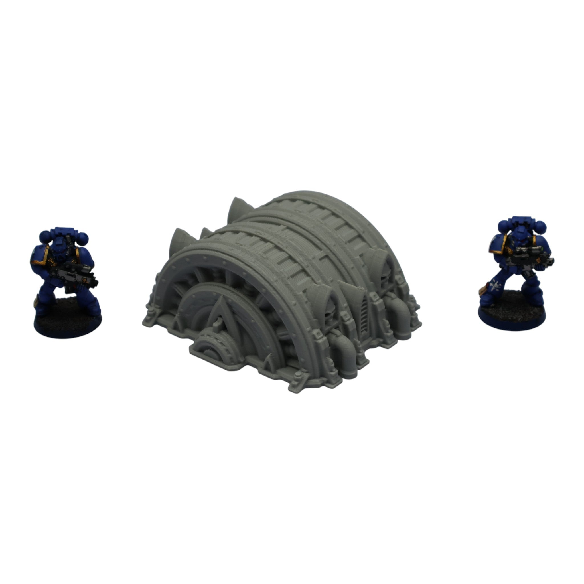 Dual Turbine - 28mm Wargaming Scatter Terrain Scenery Tabletop Grimdark