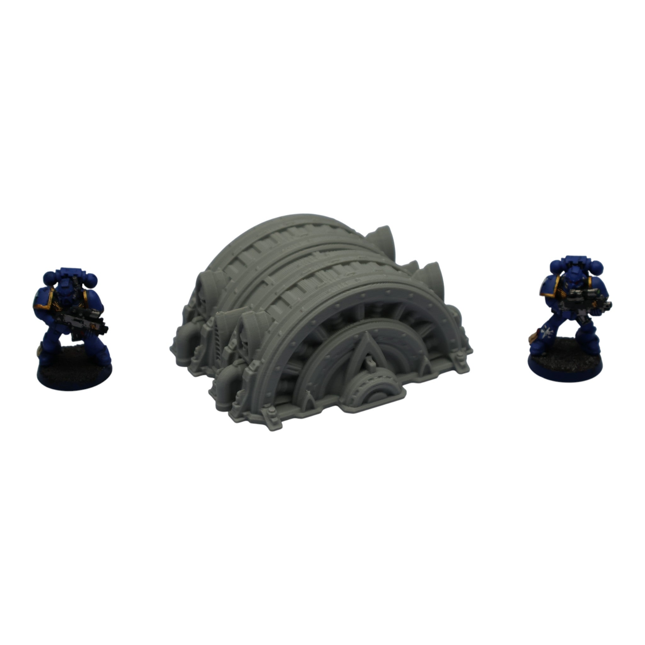Dual Turbine - 28mm Wargaming Scatter Terrain Scenery Tabletop Grimdark