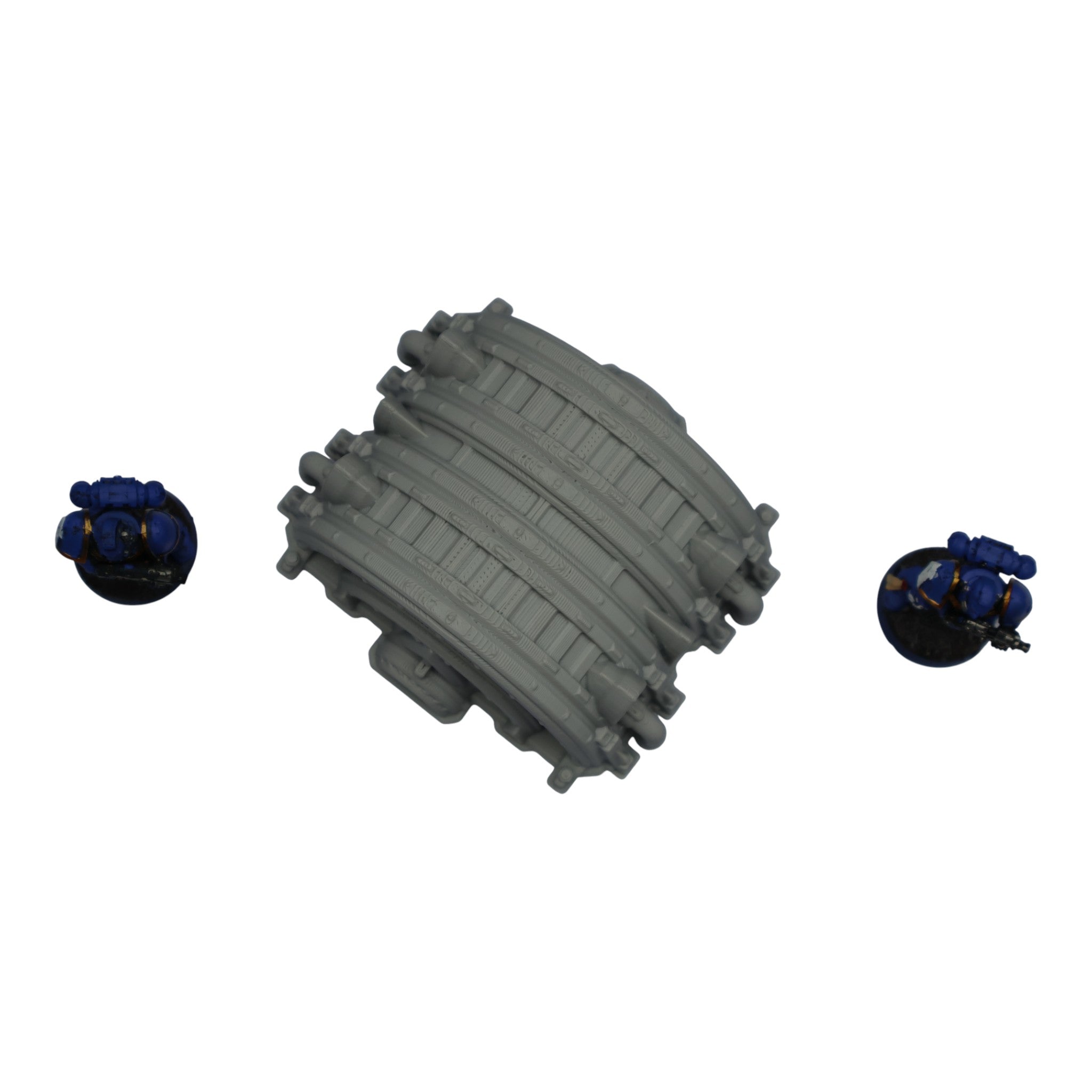 Dual Turbine - 28mm Wargaming Scatter Terrain Scenery Tabletop Grimdark