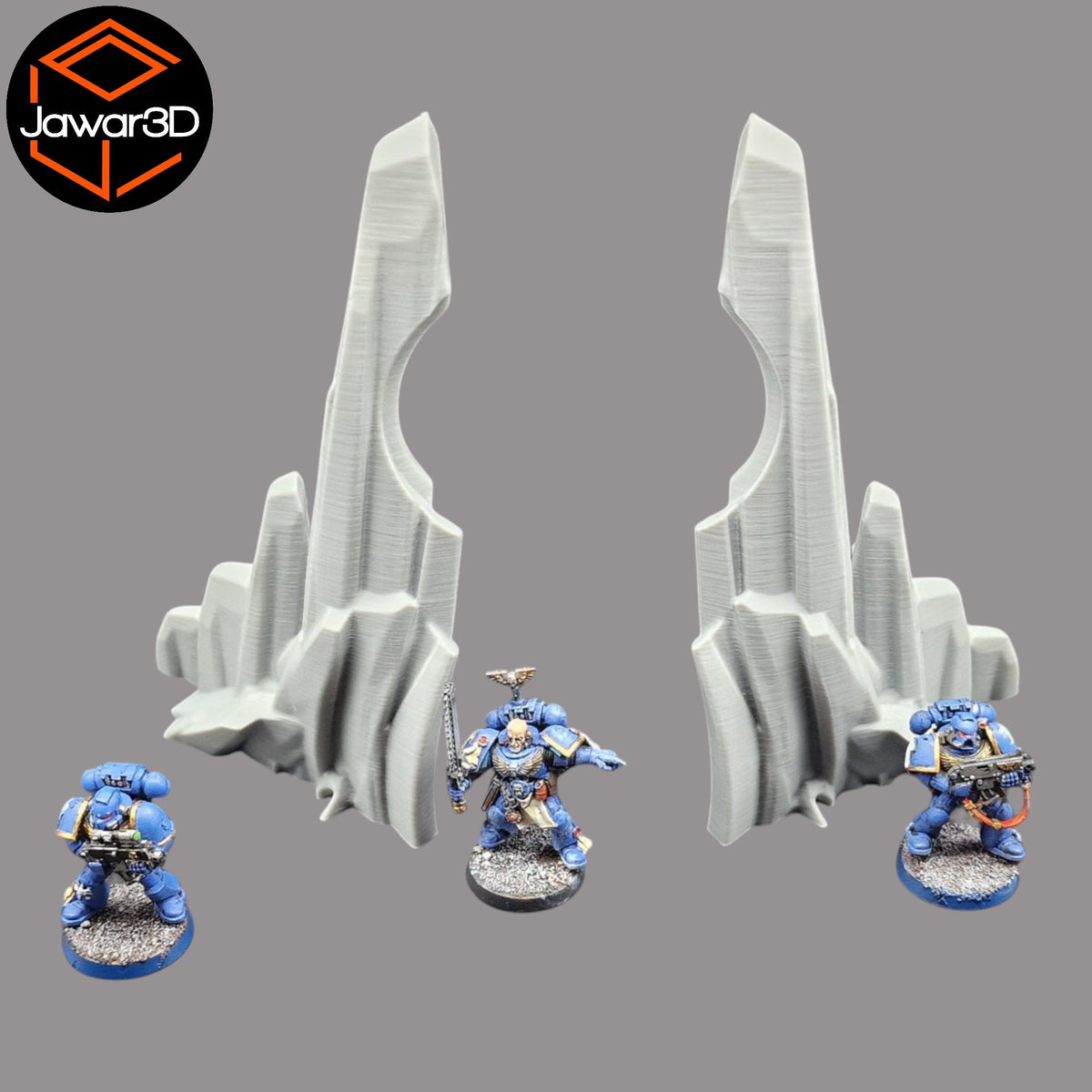 Rock Passage - 28mm Wargaming Scatter Terrain Scenery Tabletop Miniature