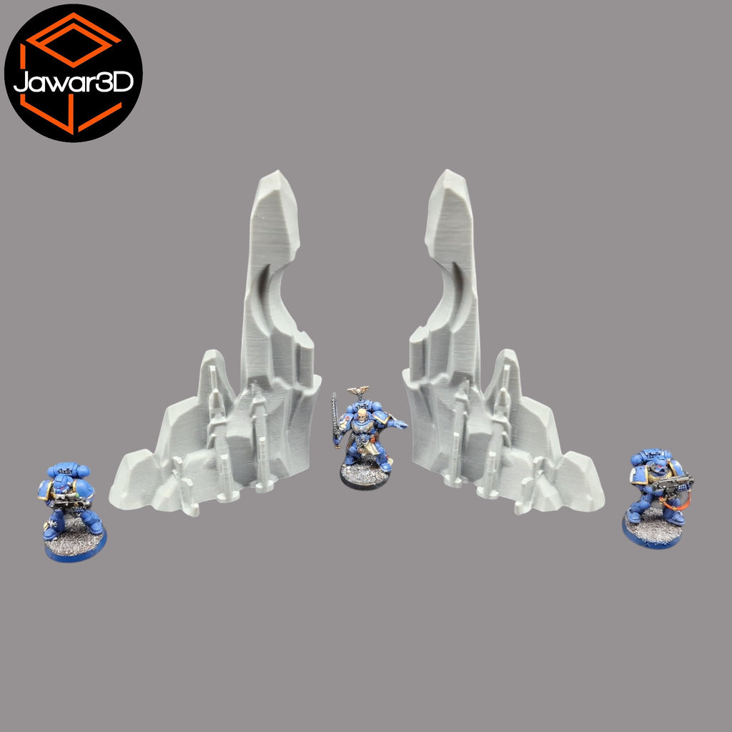 Rock Passage - 28mm Wargaming Scatter Terrain Scenery Tabletop Miniature