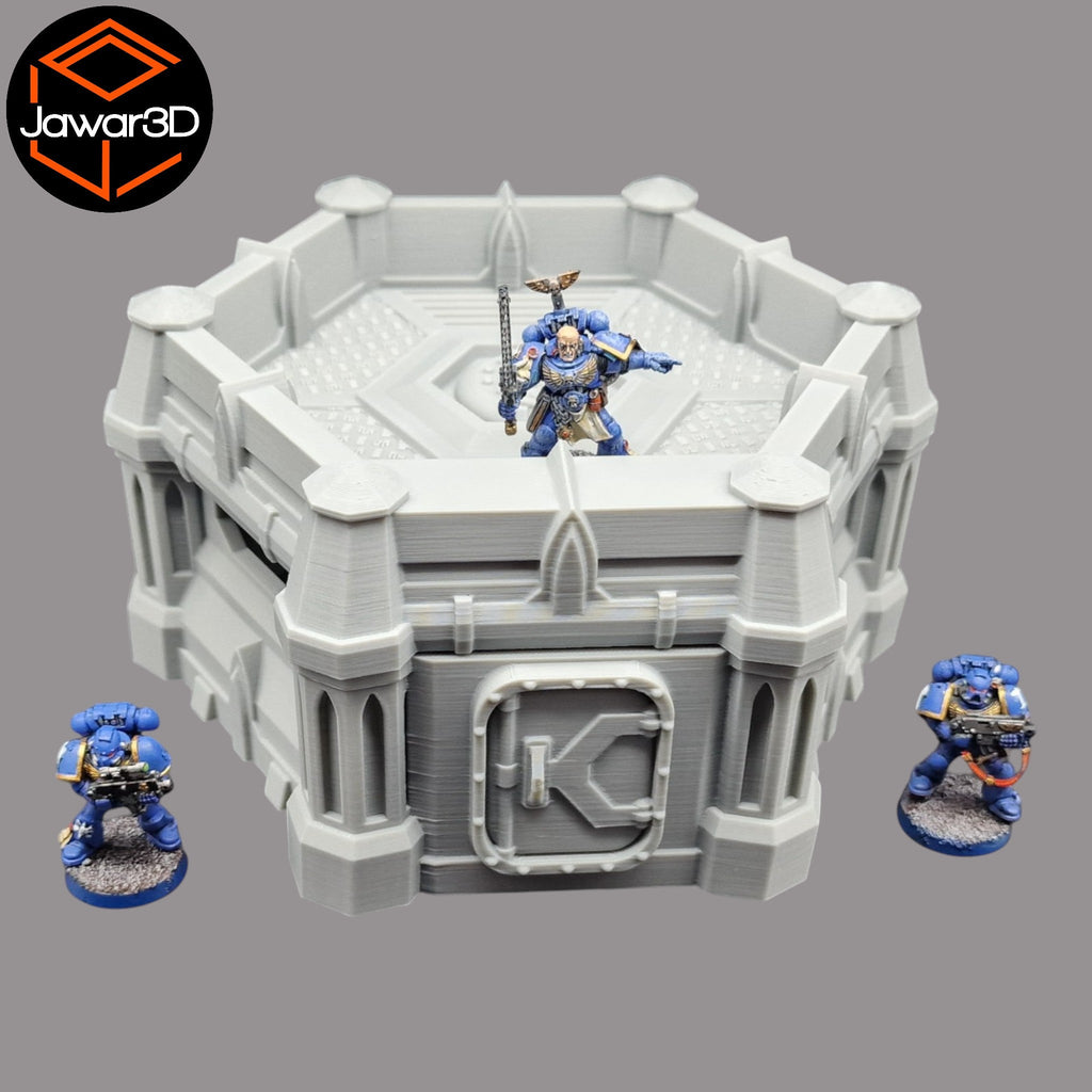 Zarix Bunker - 28mm Wargaming Scatter Terrain Scenery Tabletop Miniature