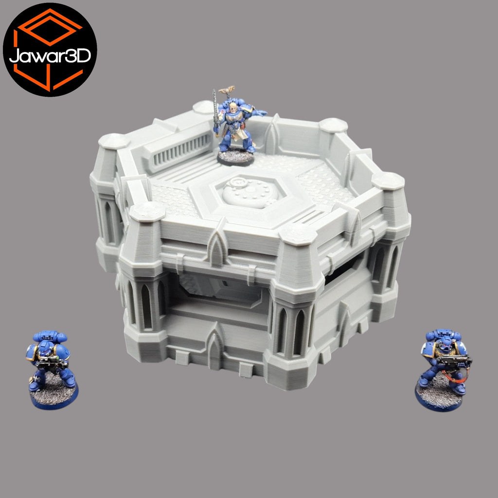 Zarix Bunker - 28mm Wargaming Scatter Terrain Scenery Tabletop Miniature