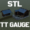TT Gauge (1:120) Historic Onsen STL