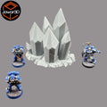Crystal Cluster - 28mm Wargaming Scatter Terrain Scenery Tabletop Miniature