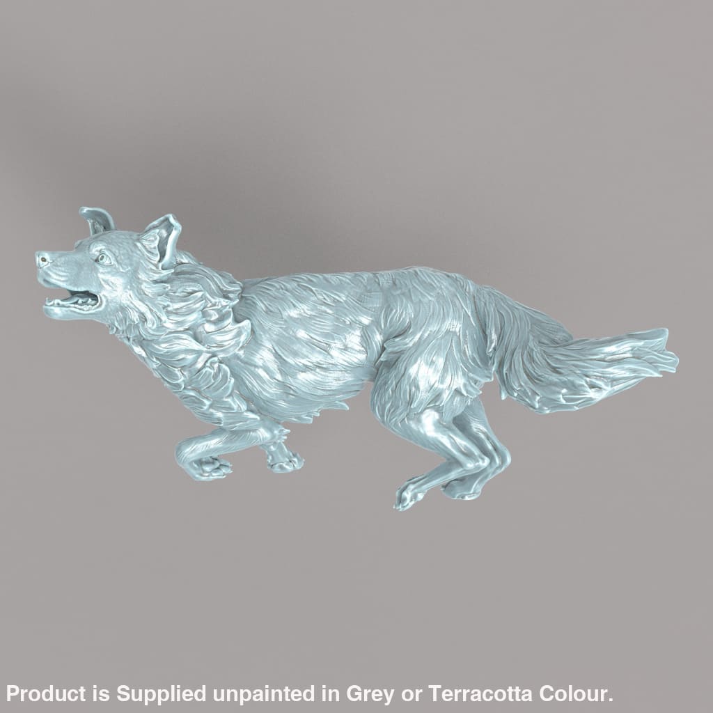 132s-002 Border Collie Running x 2