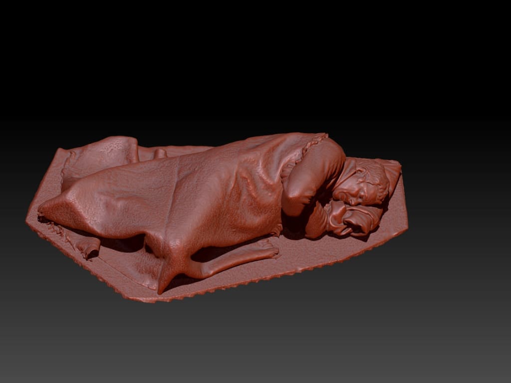 MM4036 Sleeping Male/Casualty/Rough Sleeper