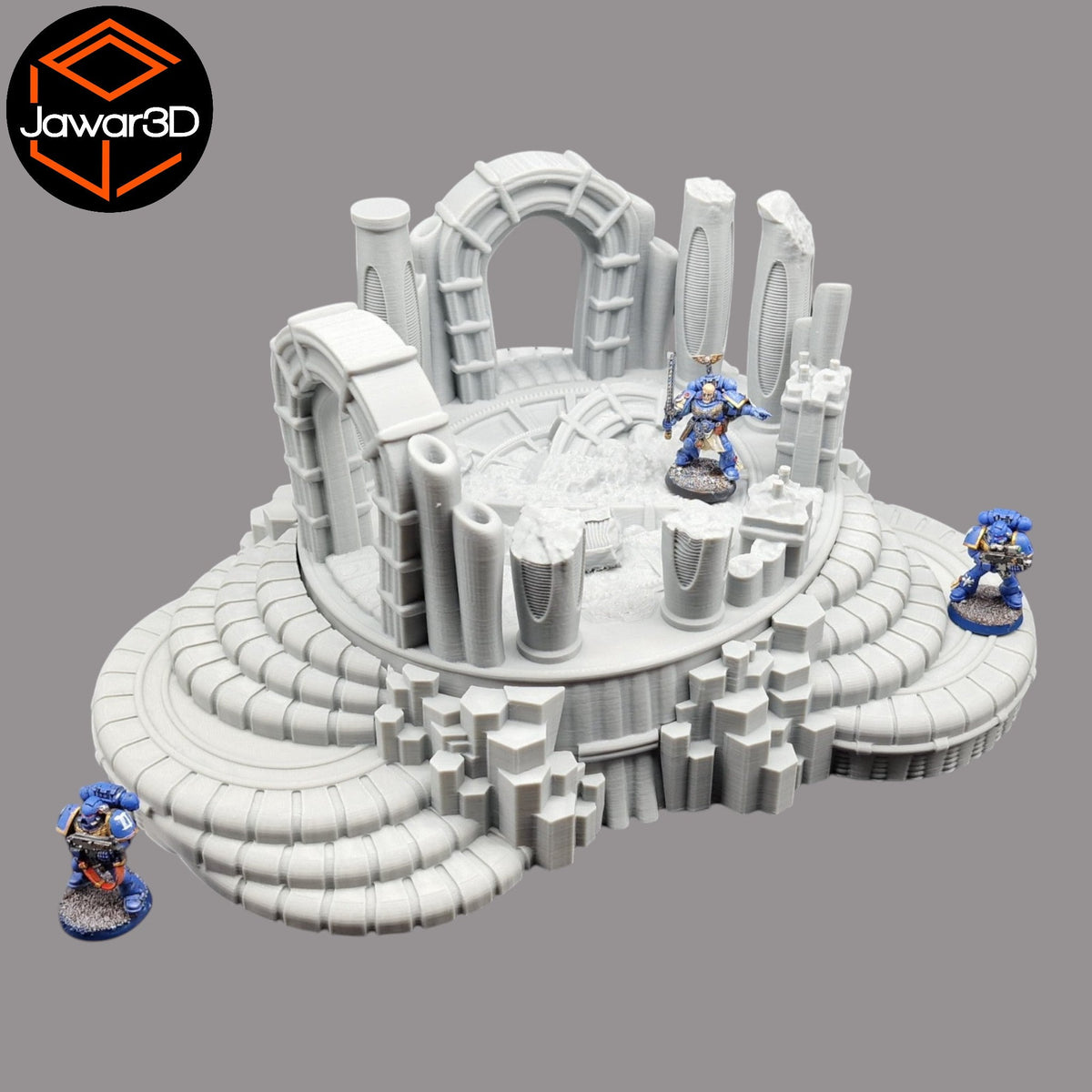Thrax Ruins - 28mm Wargaming Scatter Terrain Scenery Tabletop Miniature
