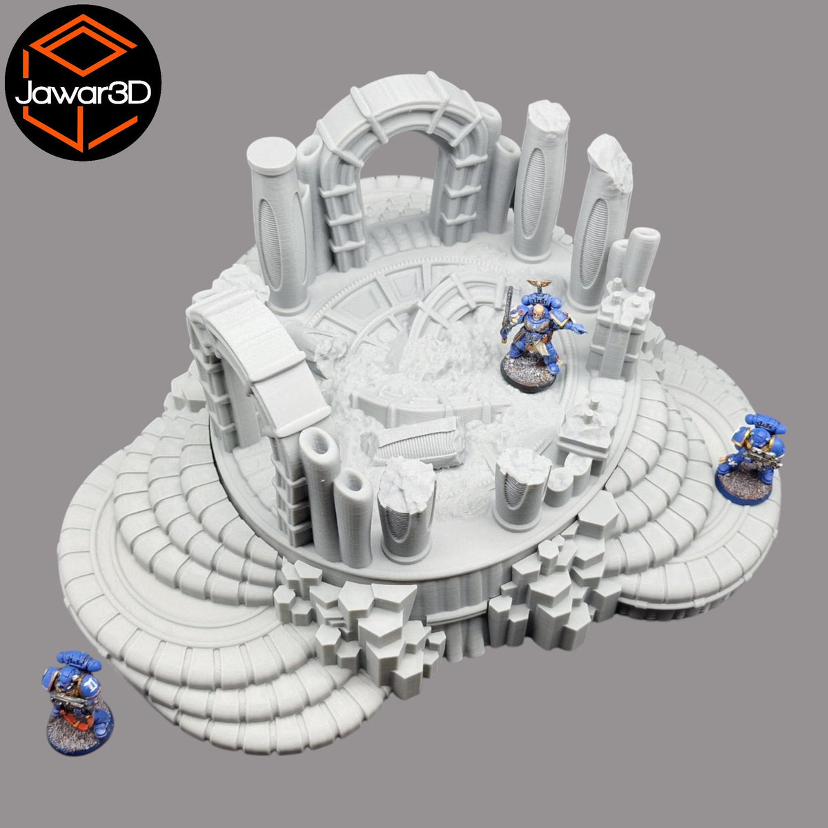 Thrax Ruins - 28mm Wargaming Scatter Terrain Scenery Tabletop Miniature
