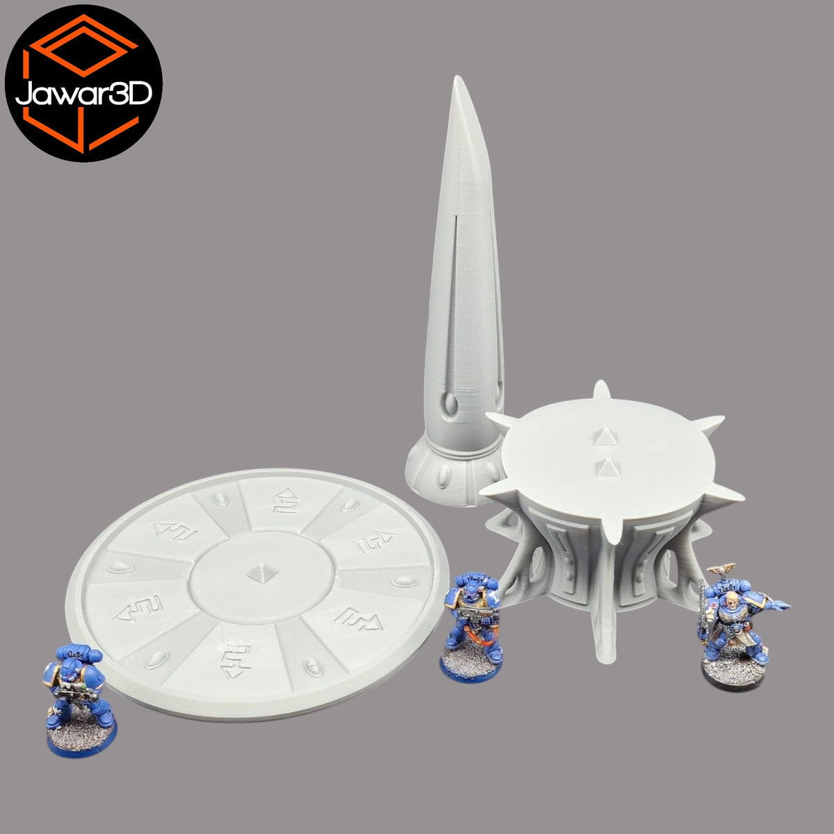 Draxus Post - 28mm Wargaming Scatter Terrain Scenery Tabletop Miniature