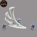 Draxus Triple Talon - 28mm Wargaming Scatter Terrain Scenery Tabletop Miniature