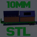 10mm (1:160) STL Operation Spider's Web Drone Launching Trailer