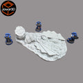 Nyxar Ruins - 28mm Wargaming Scatter Terrain Scenery Tabletop Miniature