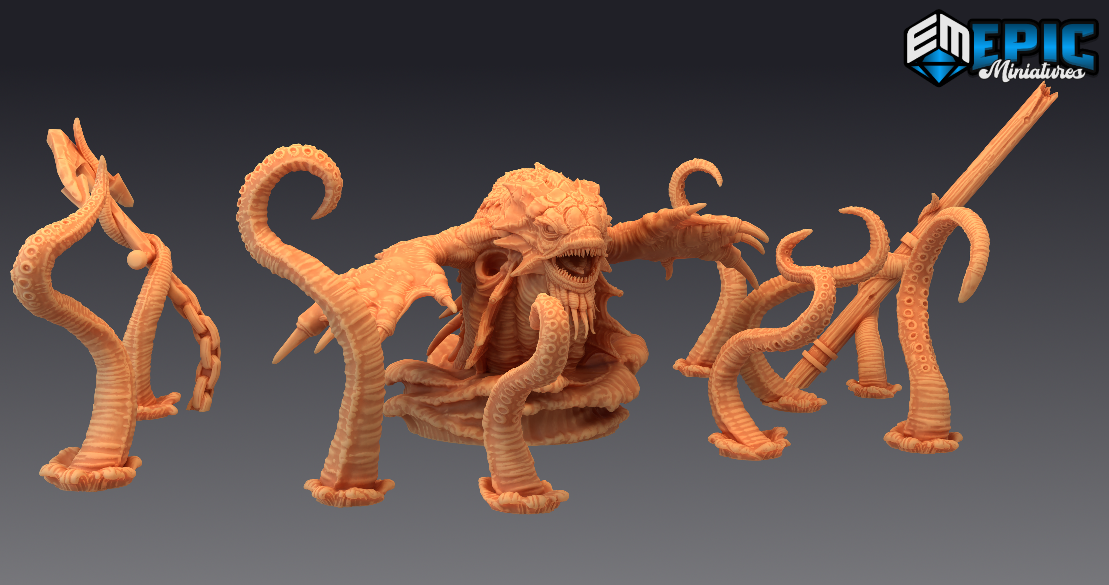 Kraken Classis - Epic Dungeons & Dragons Miniature