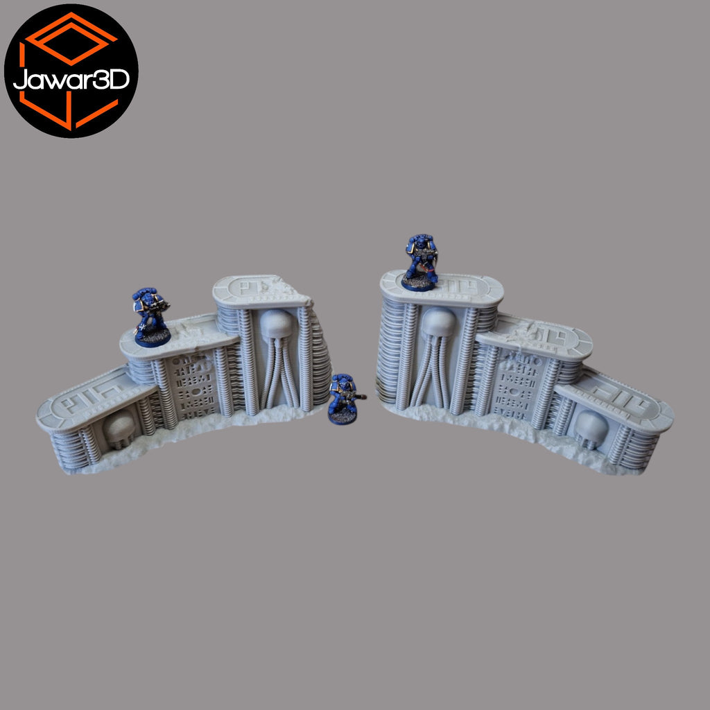 Lyra Stairs - 28mm Wargaming Scatter Terrain Scenery Tabletop Miniature